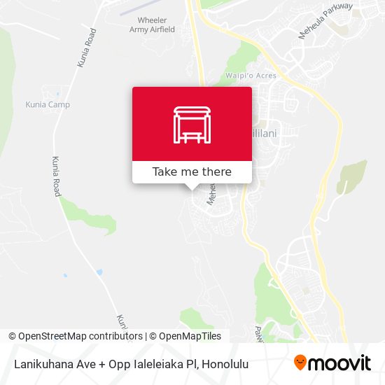 Lanikuhana Ave + Opp Ialeleiaka Pl map