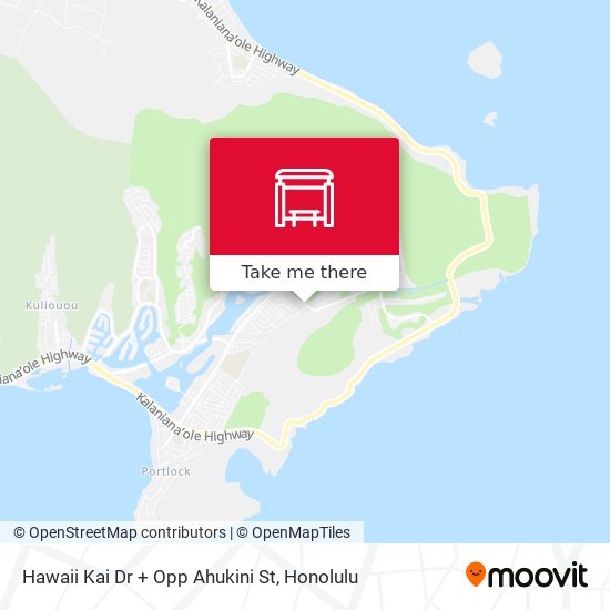 Hawaii Kai Dr + Opp Ahukini St map