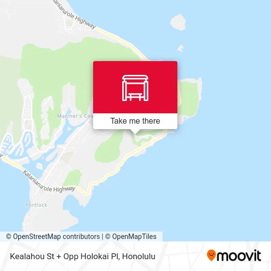 Kealahou St + Opp Holokai Pl map