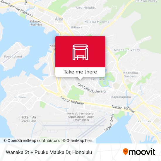 Wanaka St + Puuku Mauka Dr map