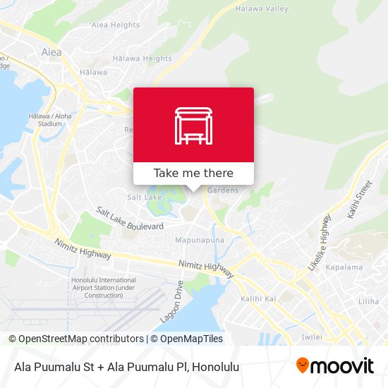 Ala Puumalu St + Ala Puumalu Pl map