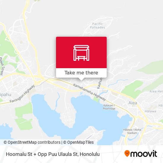 Hoomalu St + Opp Puu Ulaula St map