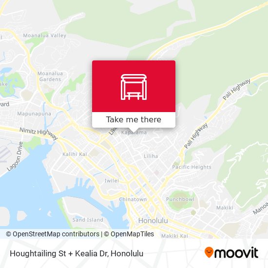 Mapa de Houghtailing St + Kealia Dr
