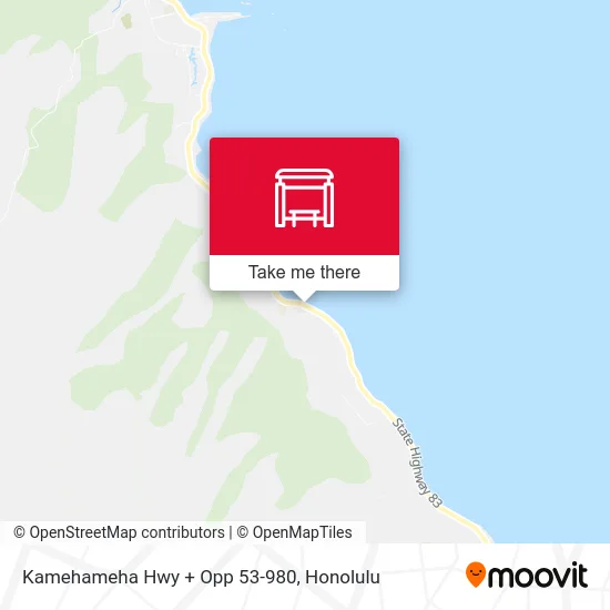 Kamehameha Hwy + Opp 53-980 map