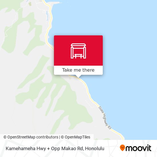 Kamehameha Hwy + Opp Makao Rd map