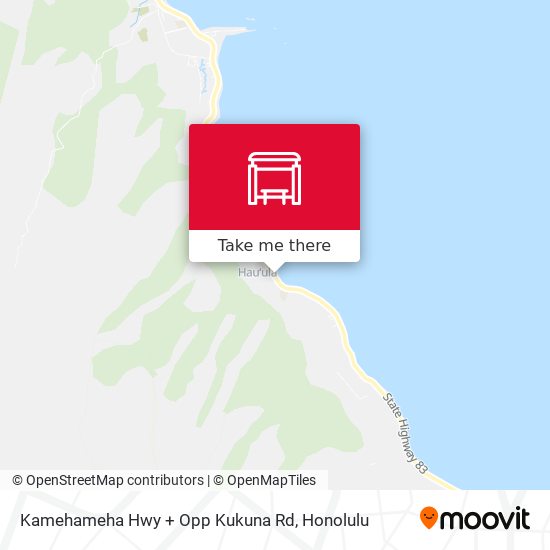 Kamehameha Hwy + Opp Kukuna Rd map