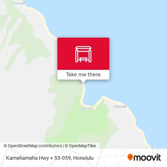 Kamehameha Hwy + 53-059 map
