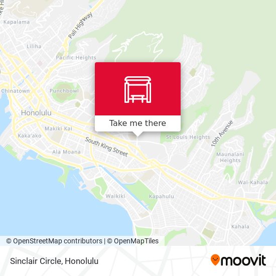Mapa de Sinclair Circle