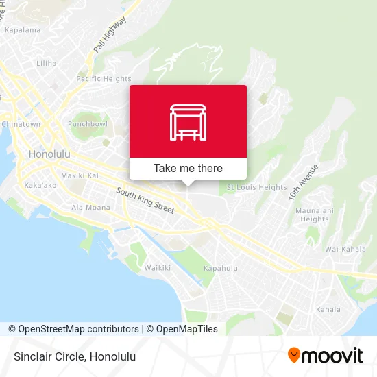 Mapa de Sinclair Circle