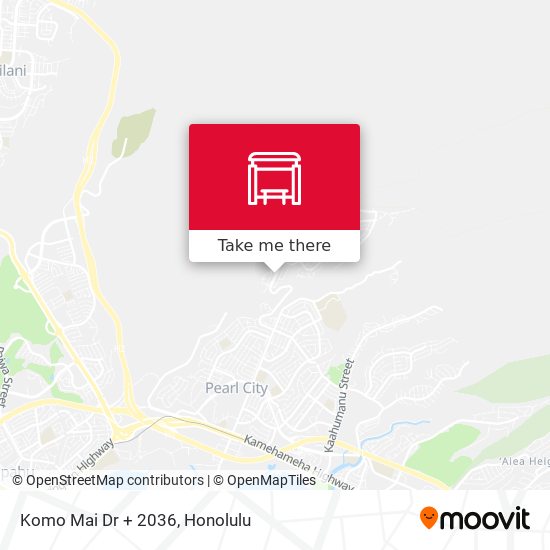 Mapa de Komo Mai Dr + 2036