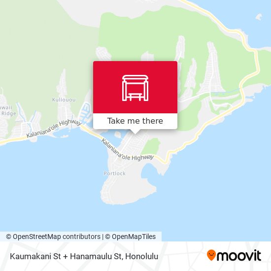 Mapa de Kaumakani St + Hanamaulu St