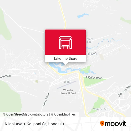 Mapa de Kilani Ave + Kaliponi St