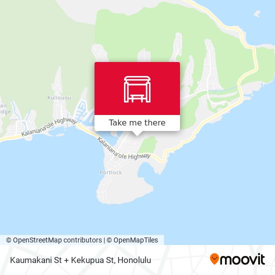 Mapa de Kaumakani St + Kekupua St