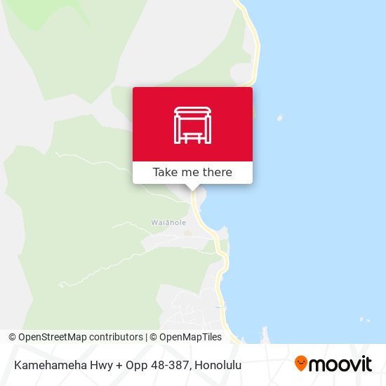Kamehameha Hwy + Opp 48-387 map