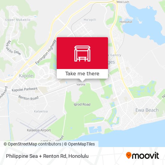 Philippine Sea + Renton Rd map