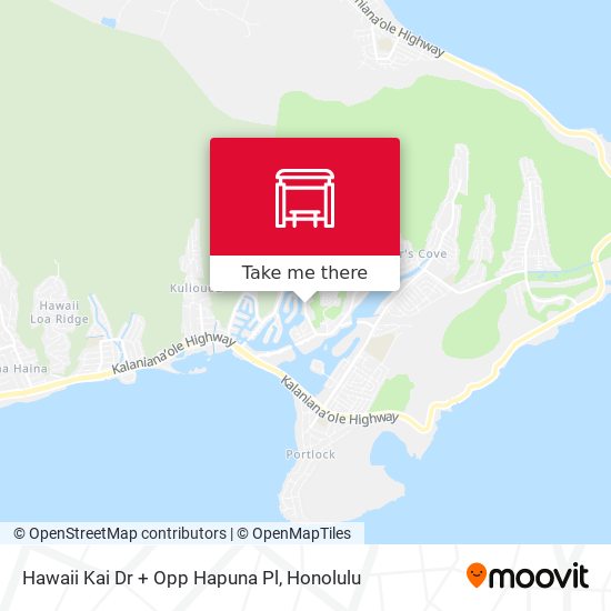 Hawaii Kai Dr + Opp Hapuna Pl map