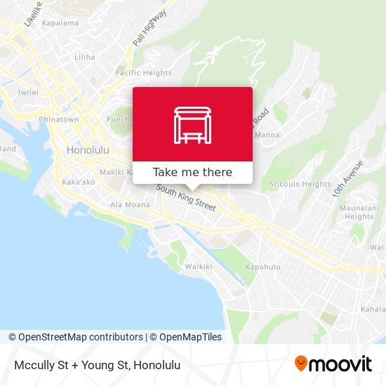 Mapa de Mccully St + Young St