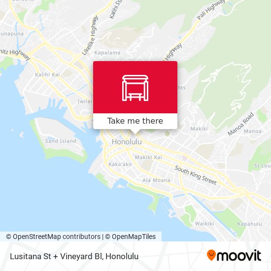 Lusitana St + Vineyard Bl map