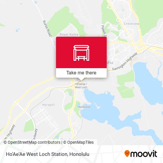Mapa de Ho'Ae'Ae West Loch Station