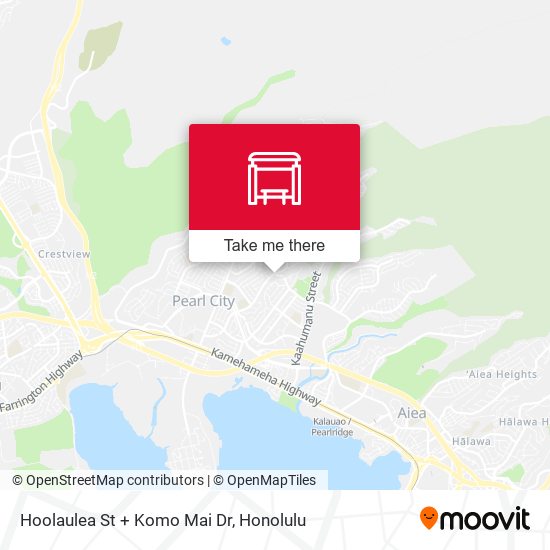 Hoolaulea St + Komo Mai Dr map
