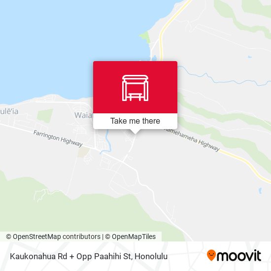 Kaukonahua Rd + Opp Paahihi St map