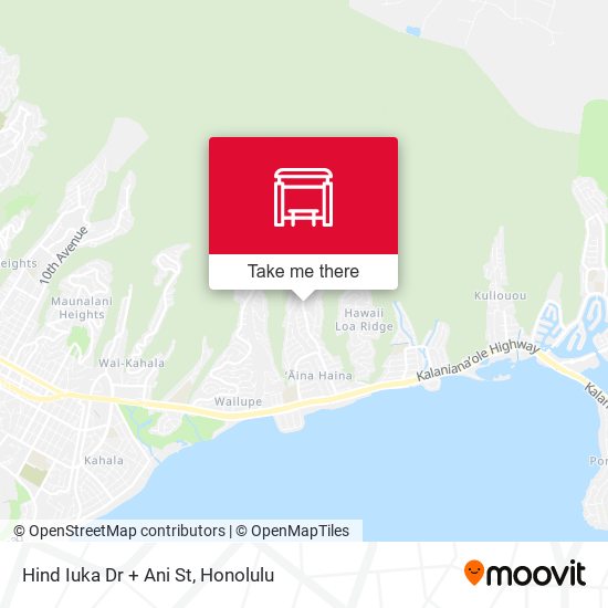 Mapa de Hind Iuka Dr + Ani St