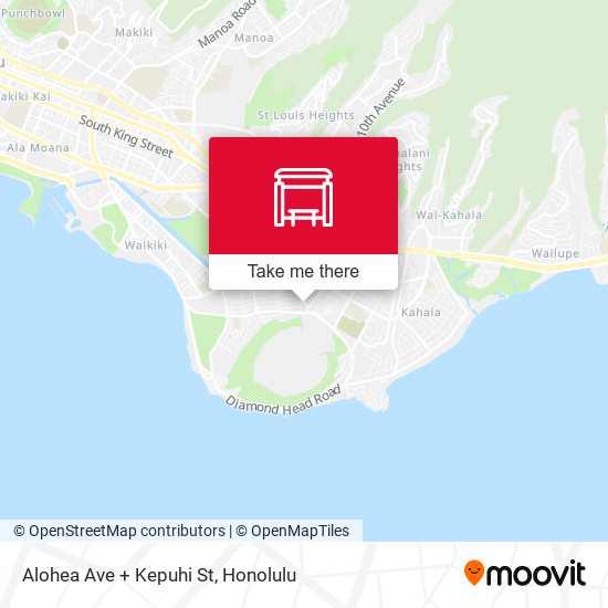 Alohea Ave + Kepuhi St map