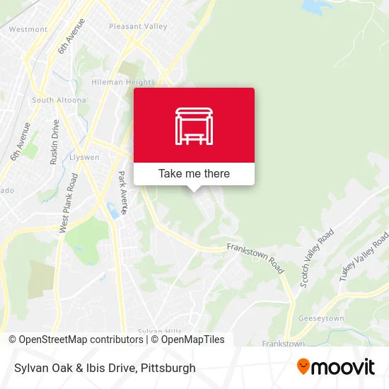 Mapa de Sylvan Oak & Ibis Drive