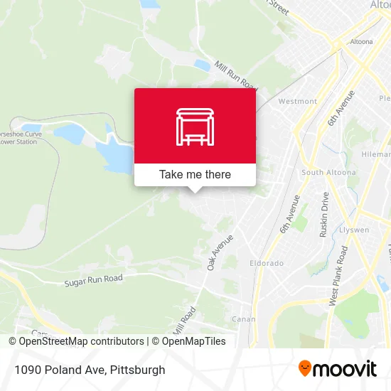 1090 Poland Ave map