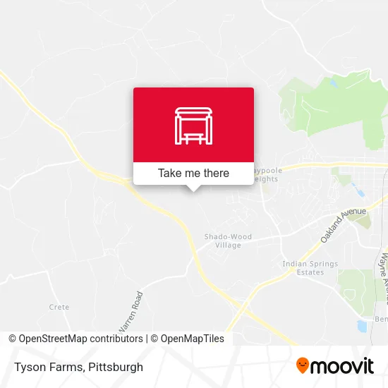 Tyson Farms map
