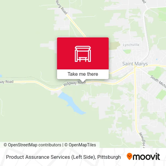 Mapa de Product Assurance Services (Left Side)