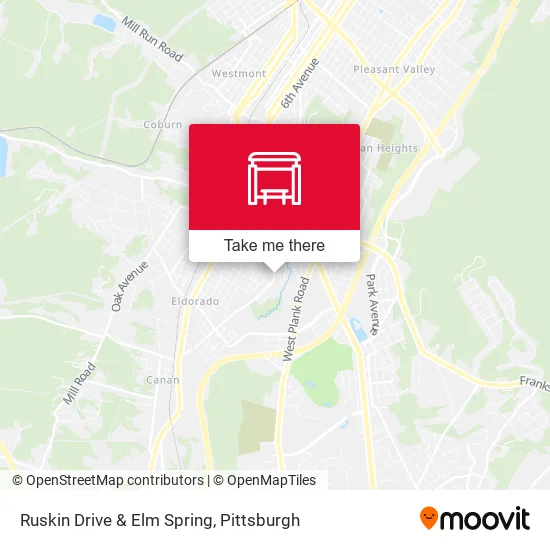 Mapa de Ruskin Drive & Elm Spring