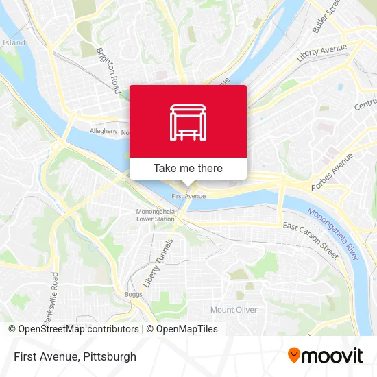 Mapa de First Avenue