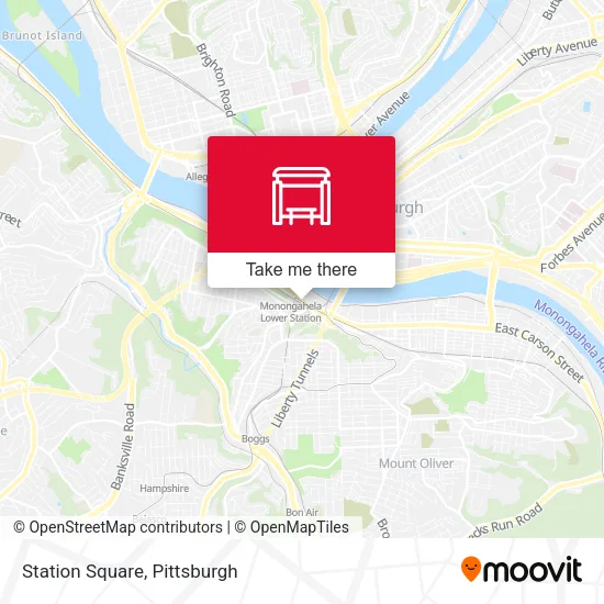 Mapa de Station Square