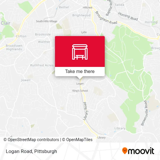 Logan Road map