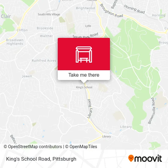 King's School Road map