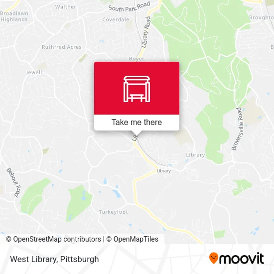 West Library map
