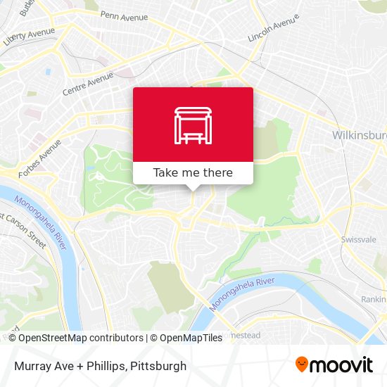 Murray Ave + Phillips map