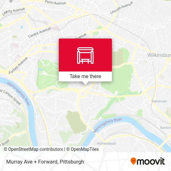 Murray Ave + Forward map