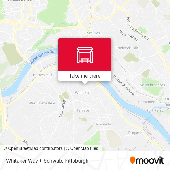 Whitaker Way + Schwab map