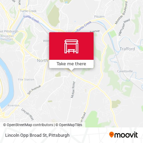 Lincoln Opp Broad St map