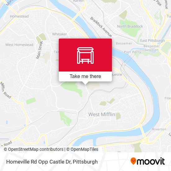 Mapa de Homeville Rd Opp Castle Dr