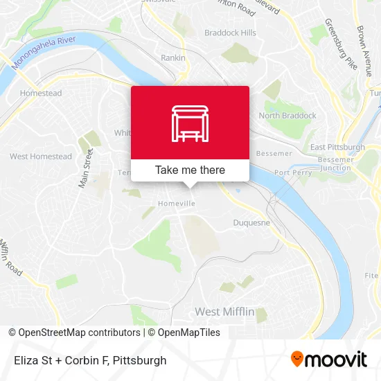 Mapa de Eliza St + Corbin F
