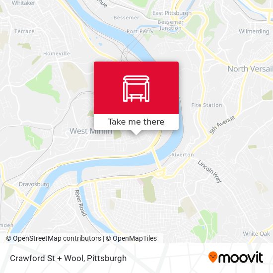 Crawford St + Wool map
