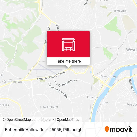Mapa de Buttermilk Hollow Rd + #5055