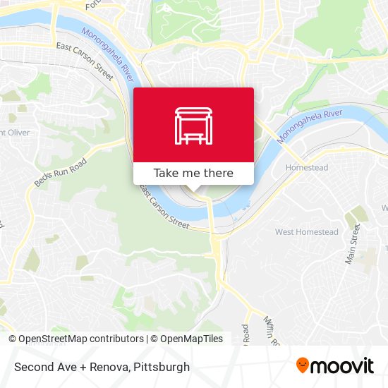 Mapa de Second Ave + Renova