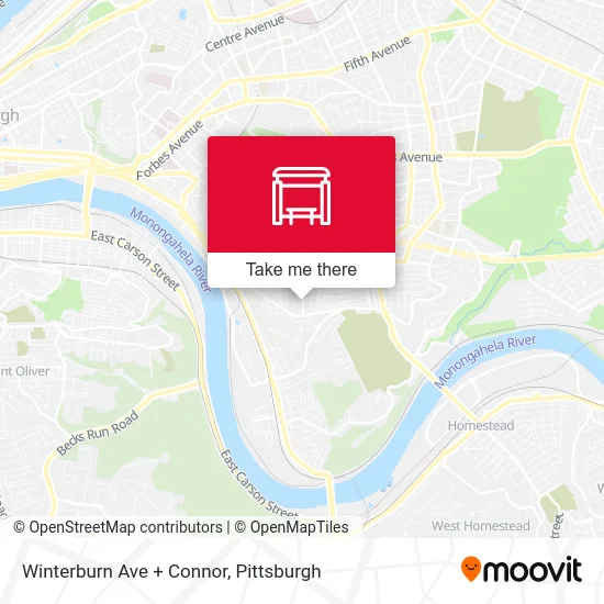 Winterburn Ave + Connor map