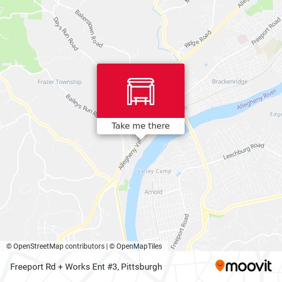 Freeport Rd + Works Ent #3 map