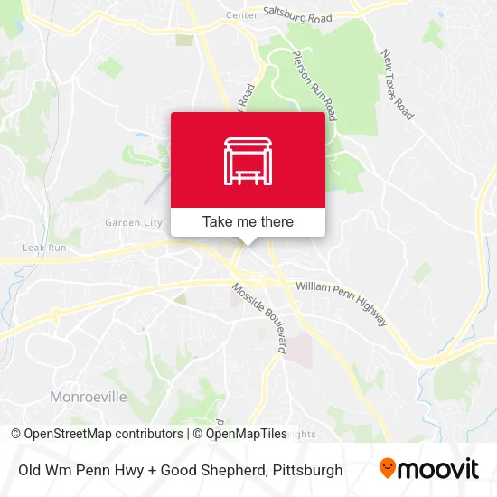 Mapa de Old Wm Penn Hwy + Good Shepherd