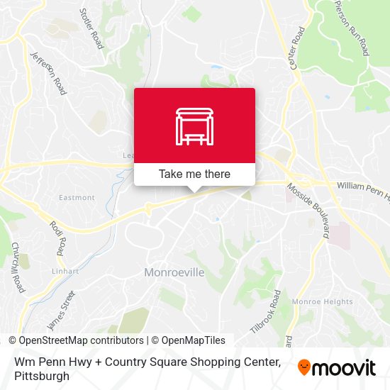 Mapa de Wm Penn Hwy + Country Square Shopping Center